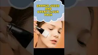 Orange and Wheat Flour Pack#shorts#viral