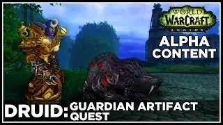 Legion Guardian Druid Artifact Quest - Claws of Ursoc