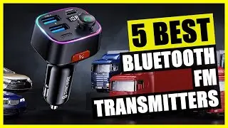 TOP 5: Best Bluetooth Transmitter for Car 2023 | Listen Music, Hands-Free Calls
