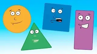 Learn shapes with Delmore the Donkey | shapes song for kids | Little Blue Globe Band