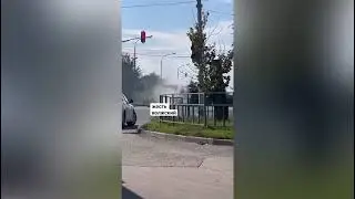 Пожар в Волжском