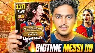 BLITZ CURL MESSI 🔥110 BIG TIME 🤯 + MOMENTUM DRIBBLING 🔥 CRAZY DRIBBLING GAMEPLAY | efootball 