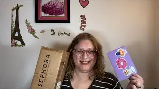 Small Sephora order and friend mail from Kim