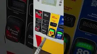 The First Time EVER Going to a Gas Station in my Tesla #shorts #tesla