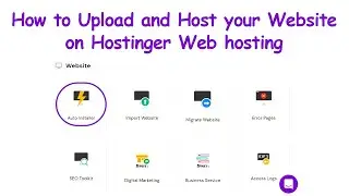 How To Host A Website on Hostinger - 3 Quick Steps