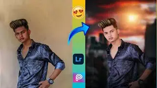 PicsArt city background photo editing 🔥| PicsArt night city editing😍| Radhe Pics Editor