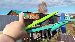 САША С СЫНОМ ДЕЛАЮТ НОВЫЙ ЗАБОР.