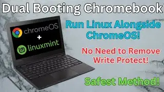 Chromebook ChromeOS & Linux Mint USB Dual Boot Setup Guide