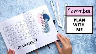 PLAN WITH ME Bullet Journal Setup | November 2020