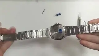 Как укоротить браслет на часах (shorten bracelet on the watch)