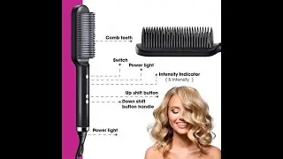 Hair Electric Comb Brush review // buy link in description // #short #shorts #ytshort