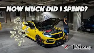 Finally Done! How much did I spend on my Honda Civic Type R Limited Edition? Varis Hood & Wing Flap