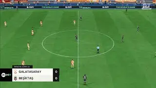 EA FC 24 GALATASARAY-BEŞİKTAŞ DERBİSİ FULL OYNANIŞ VİDEOSU