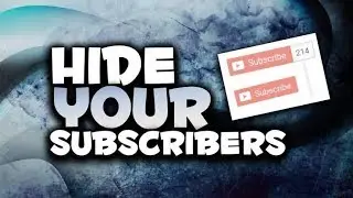 How to hide youtube subscribers 2019 || Hide youtube subscribers  #TechnicalTJ