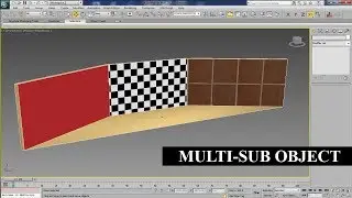 Multi-sub Object In 3Ds Max 720p