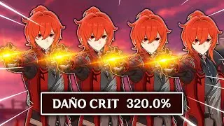 🥵 ESTO NO es FLEXEO es BANEO ❌ DILUC BUILDS (GUIA) 🔥  | Genshin Impact