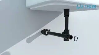 how to install a sink trap reference DPX003MB