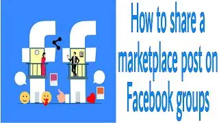 How to share a marketplace Post on Facebook groups | Facebook marketplace | Facebook