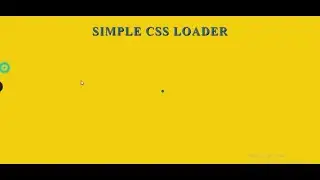 CSS loading animation using HTML & CSS | 4