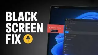 Remove Black Screen in Seconds: If Closed Windows Explorer By Task Manger