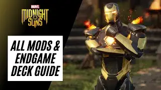 IRON MAN | BEST ULTIMATE 3 ENDGAME FULLY MODDED DECK BUILD | MARVEL'S MIDNIGHT SUNS