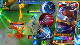 TWO HITS MIYA - Bruno build and emblem | Mobile Legends Bang Bang