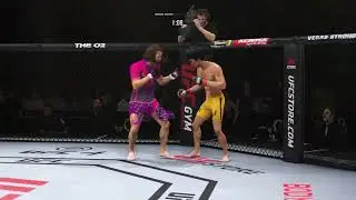 UFC4 Bruce Lee vs Julia Mamulia EA Sports UFC 4 Super Battle