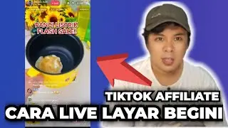 CARA LIVE LAYAR BEGINI✅️ TIKTOK SHOP / TIKTOK AFFILIATE
