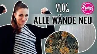 Wohnung Makeover / die beste Wandgestaltung😍 / Schlafzimmer, Bad, Flur / Umzugs Vlog Part 5