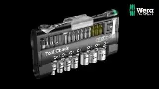Wera ToolCheck 38 Piece Ratchet Bit Set | RS Components