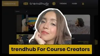 Introducing trendhub For Course Creators