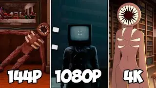 ROBLOX Doors But Fluppy vs Doors But Bad V12 TV Man SKIBID vs Doors Floor 3