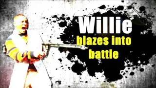 Will blazes into battle