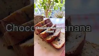 Chocolate banana bread recipe