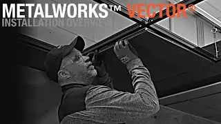 Wood Look Metal Ceiling Installation | METALWORKS VECTOR | ARMSTRONG CEILINGS