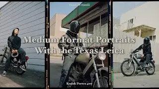 Medium Format Portraits w/ the Texas Leica (Fuji GW690iii) + Portra 400