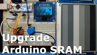 Upgrade Arduino увеличиваем оперативку SRAM