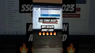 SSC STENO 2023 admit card out | check your admit card