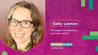 Strategies for teaching grammar online, with Gaby Lawson
