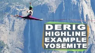 How to derig a highline - real life example on 