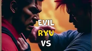 Who wins Evil Akuma vs Evil Ryu?
