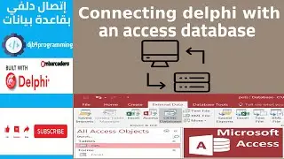 14# قواعد البيانات ::  ربط دلفي بقاعدة بيانات أكسس - Databases in delphi