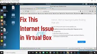Fix Network Problems on Kali Linux (VirtualBox) | 2021