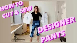 CUT AND SEW DESIGNER PANTS
