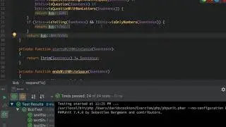 Refactor Bob exercise from Exercism