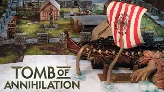 ATAQUEI O GRUPO COM TUDO - COMBATE, MINIATURAS, CENÁRIO E FEIJOADA - D&D 5e - TOMB OF ANNIHILATION