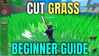 CUT GRASS BEGINNER GUIDE! (Weapons, Chests, Levels) - Roblox