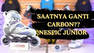SOLUSI GANTI SEPATU RODA CARBON MURAH MERIAH ‼️ NESPIC CARBON JUNIOR