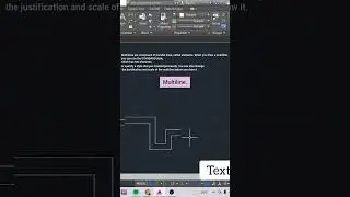 AutoCAD Basic tutorials. Multiline. 