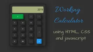 HTML,CSS,Js working calculator #web #css #javascript #coding #html